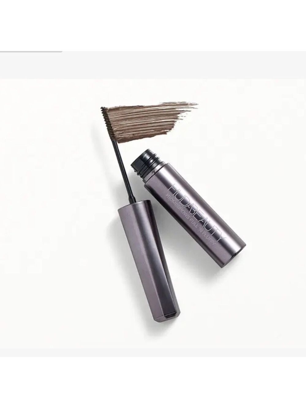 Huda Beauty Bomb Brows Fiber Gel Medium Brown NIB